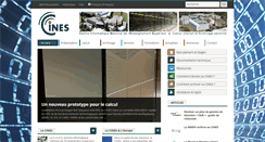 Desktop Screenshot of cines.fr