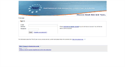 Desktop Screenshot of prace-peer-review.cines.fr